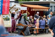 Levende Historie Harderwijk - Zu Gast war die Gruppe "Levende Historie Harderwijk", was soviel heißt wie "lebendige Geschichte Harderwijk".  • © ummeteck.de - Silke Schön